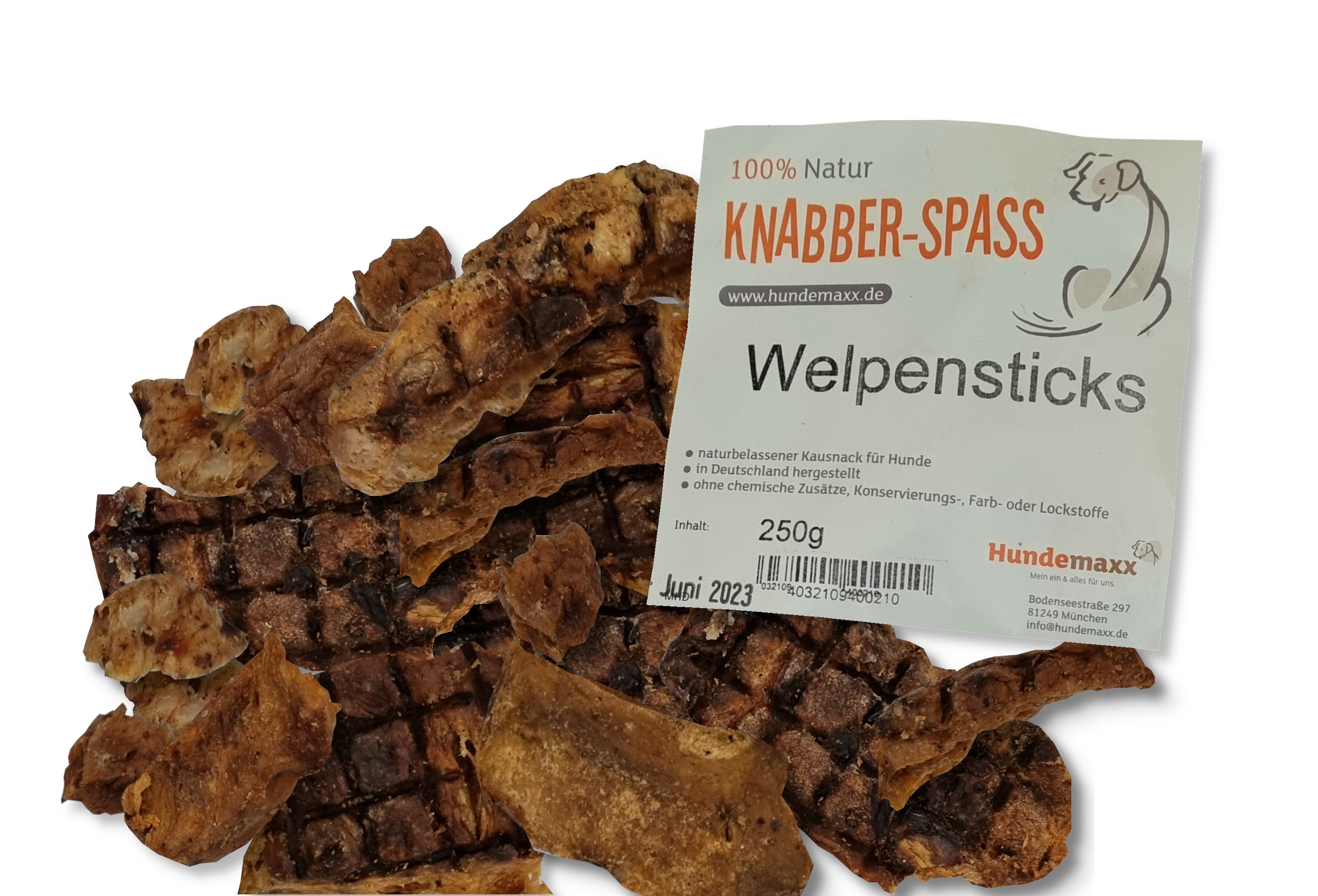 Knabberspass Welpensticks 250g