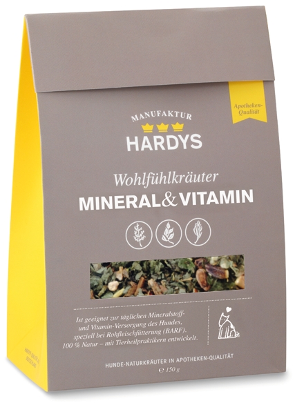 Hardy's Wohlfühlkräuter Mineral&Vitamin 150g