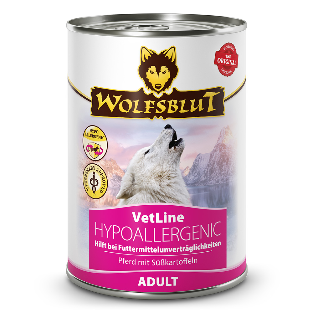 Wolfsblut VetLine Hypoallergenic - Pferd 395g
