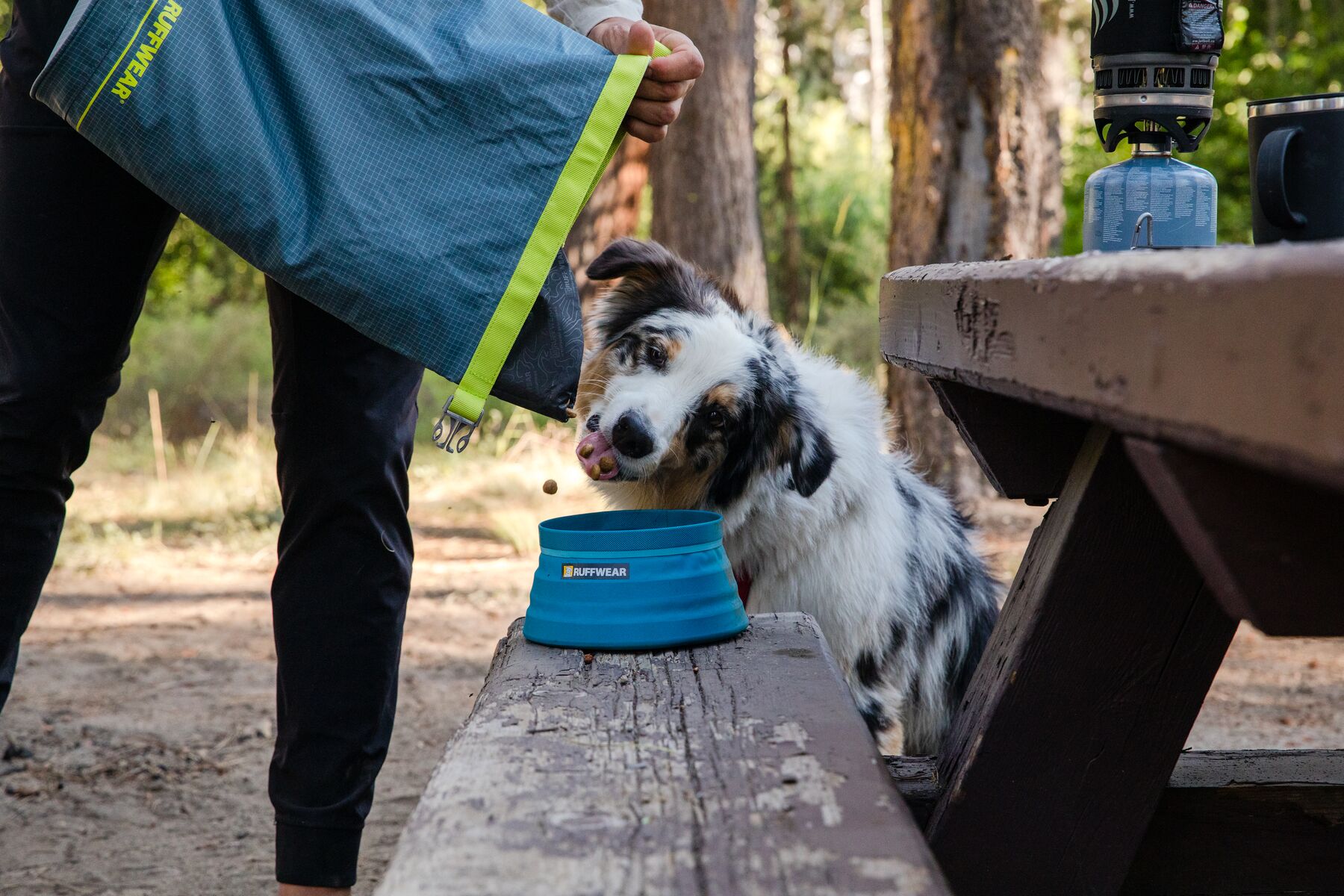 Ruffwear Bivy Bowl Blue Spring M