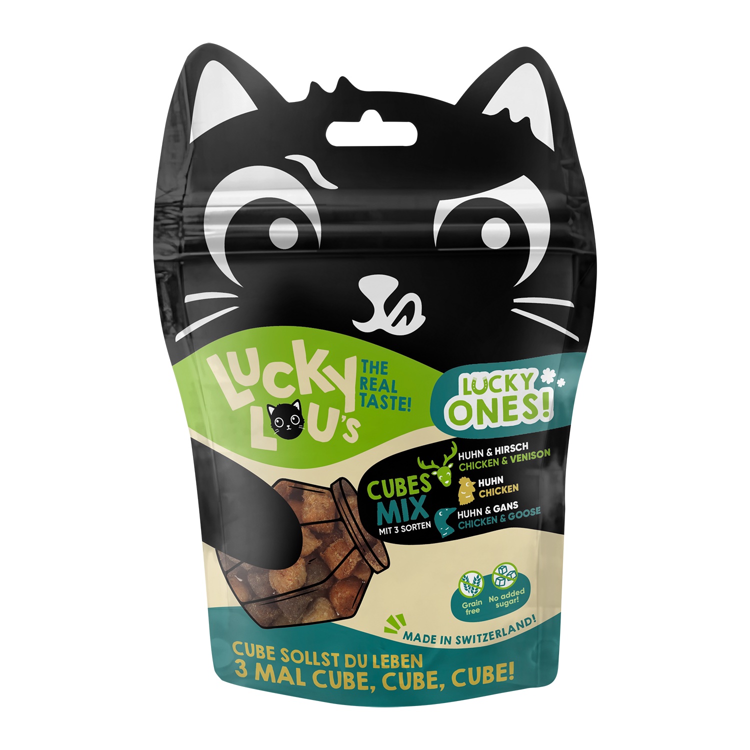 Lucky Lou Katzensnack Lucky Ones Cubes 80g