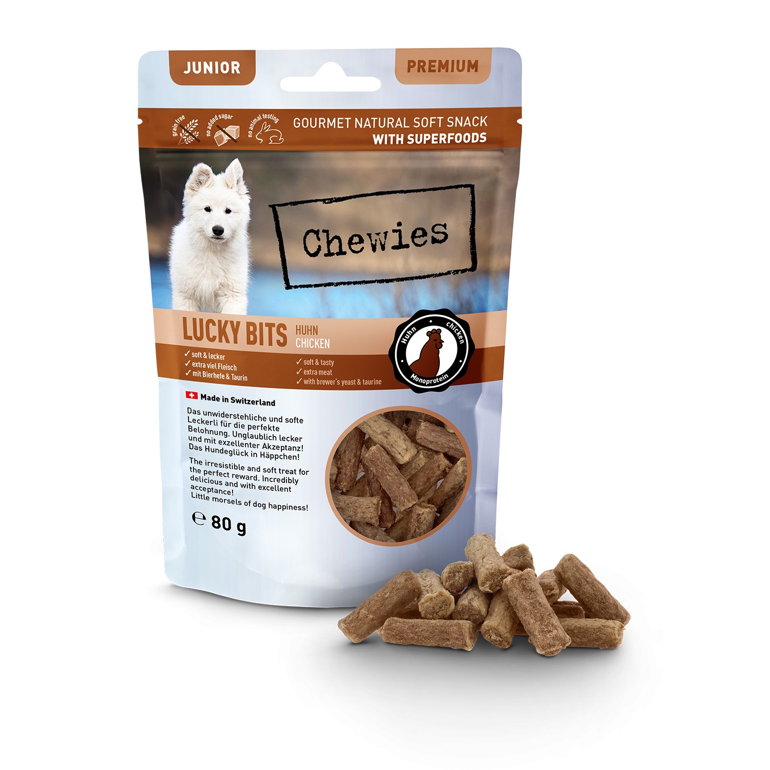 Chewies Lucky Bits JUNIOR 80g