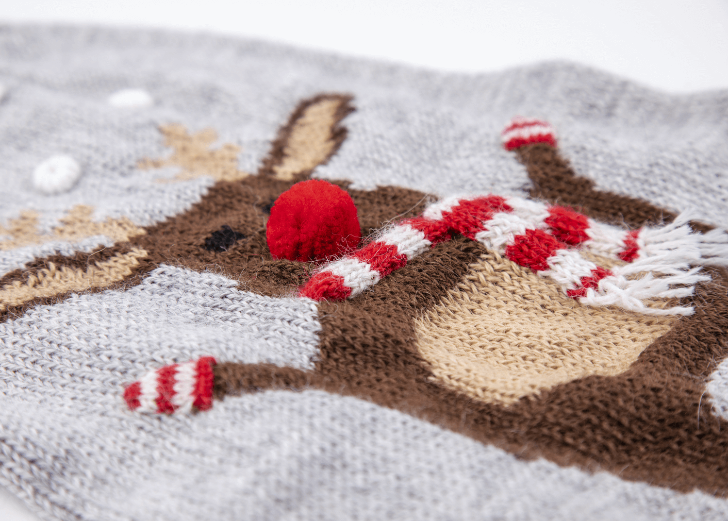 Alqo Wasi Hunde-Pullover Christmas Moose