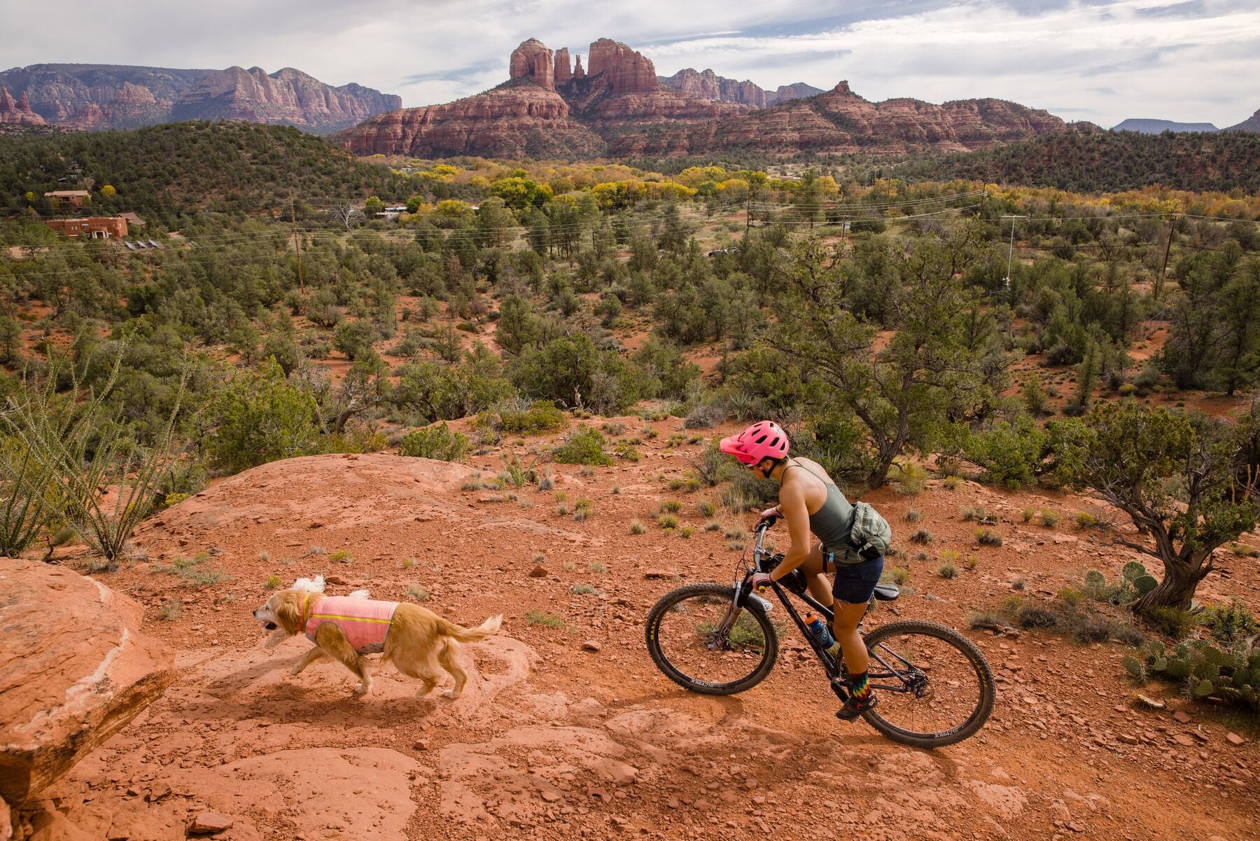RuffWear Swamp Cooler Zip Vest Salmon Pink