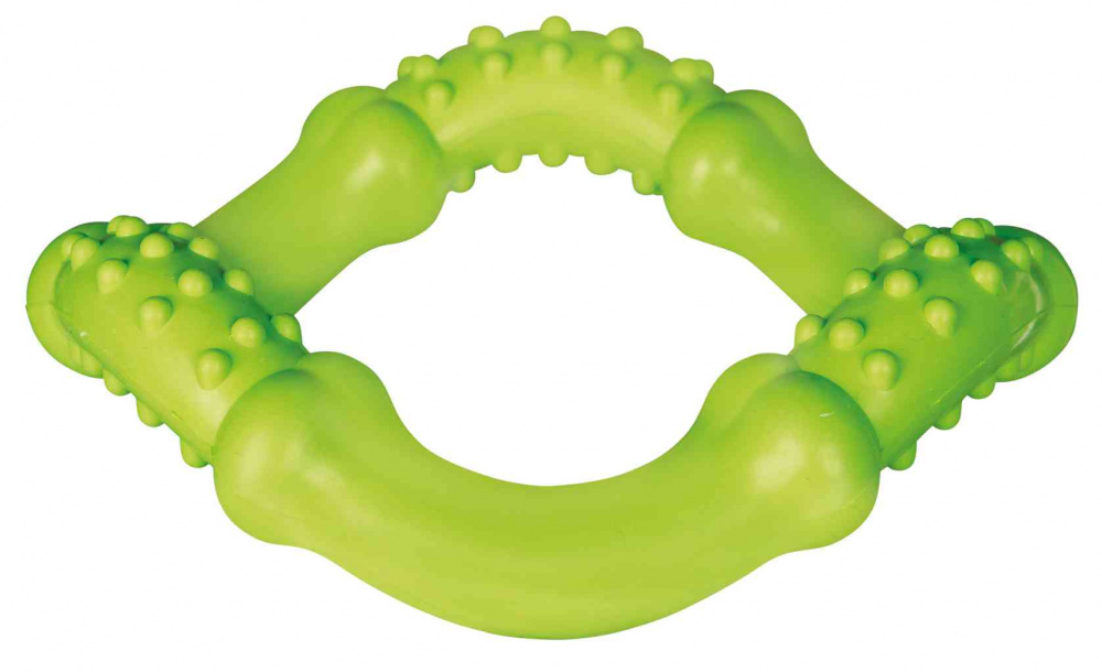Trixie Aqua Toy Ring, gewellt, schwimmt, Naturgummi ø 15 cm