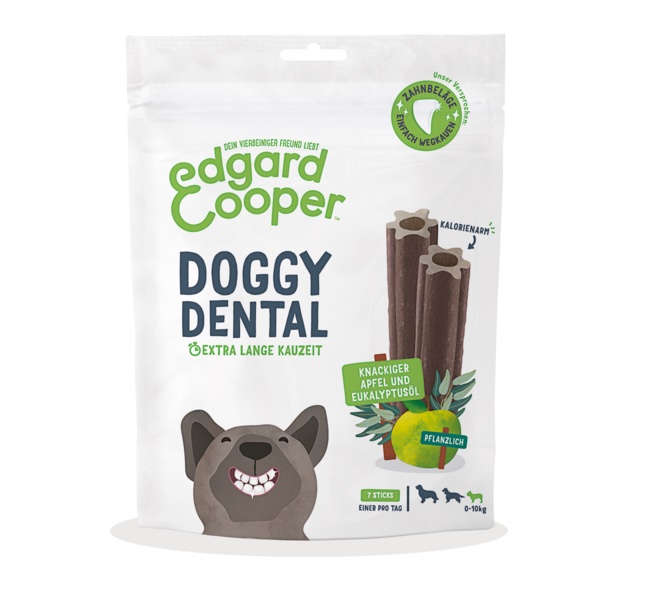 Edgard & Cooper Doggy Dental Snack Apfel&Eukalyptus
