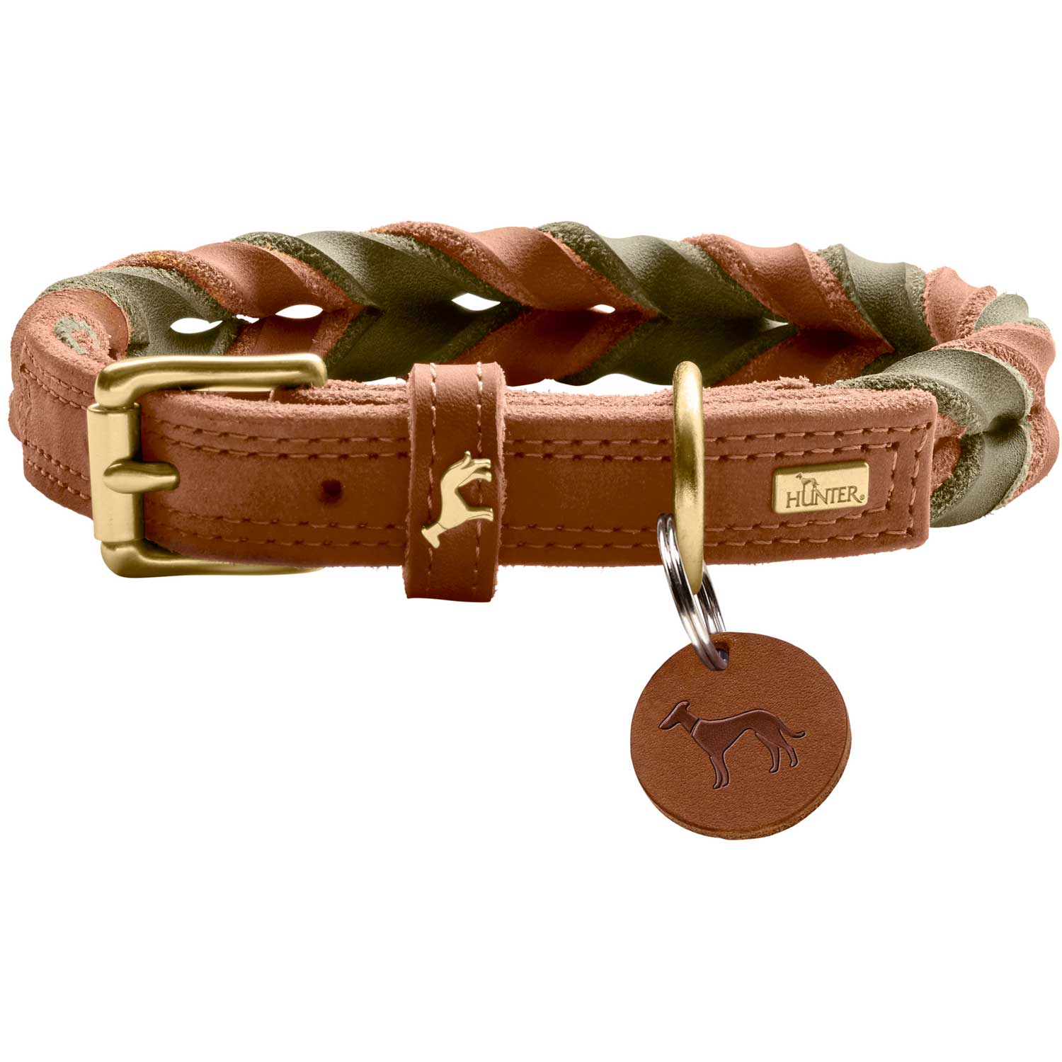 Hunter Halsband Solid Education Duo (Softvollrindleder)