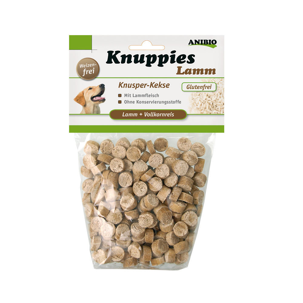 Anibio Knuppies Lamm Glutenfrei 150g