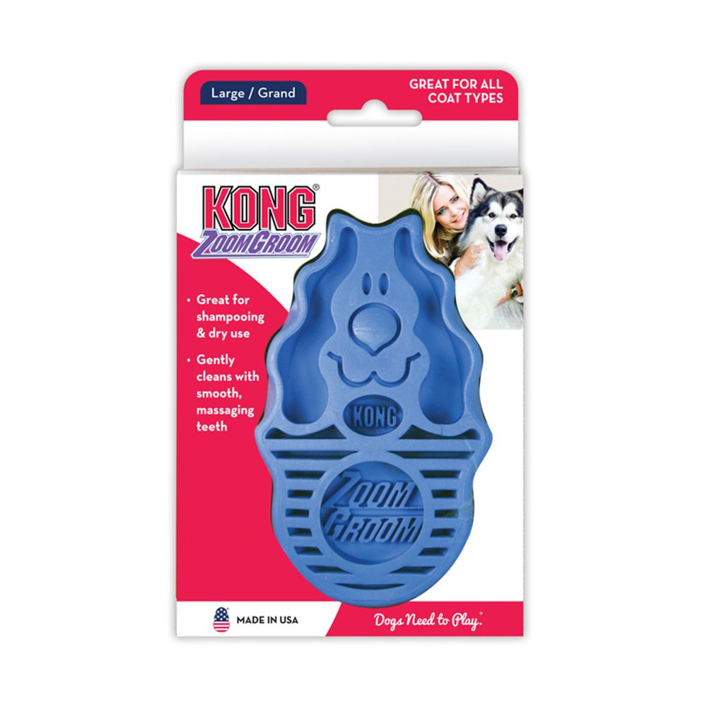 KONG Zoom Groom für Hunde