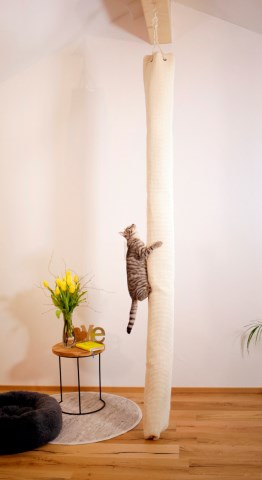 Kerbl Klettersack Climber für Katzen beige
