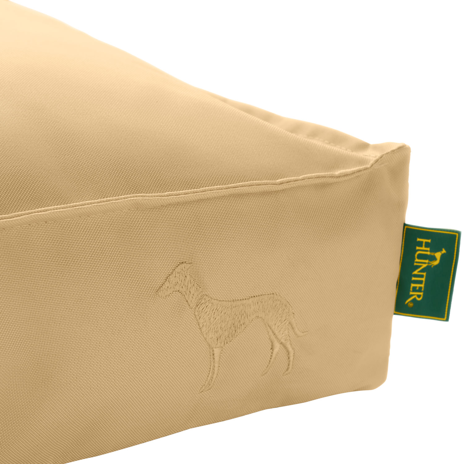 Hunter Kissen Ribe beige