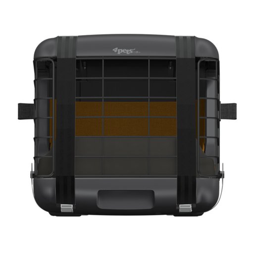 4Pets Dog Caree Transportbox Smoked Pearl