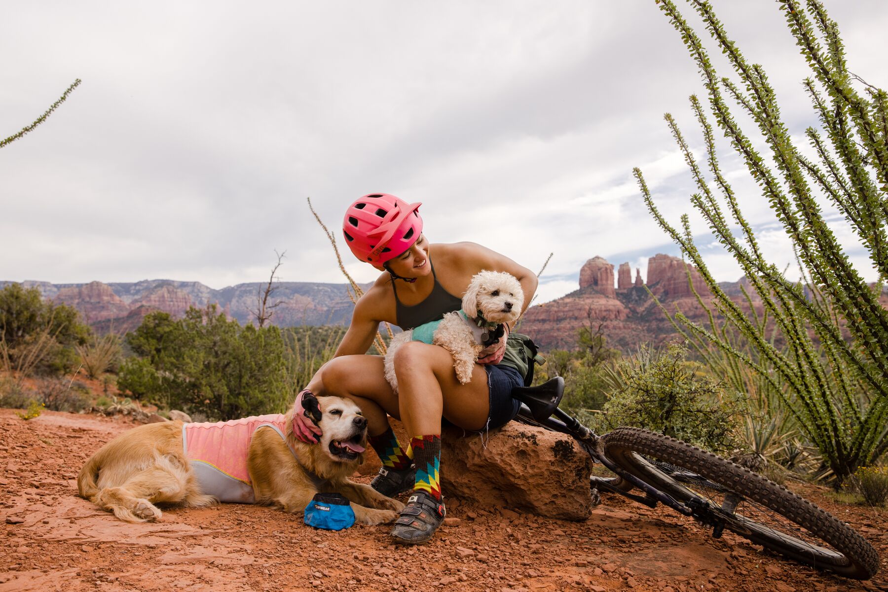 RuffWear Swamp Cooler Zip Vest Salmon Pink