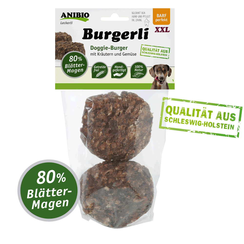 Anibio Burgerli (Frikadellen Blättermagen) 2 Stück