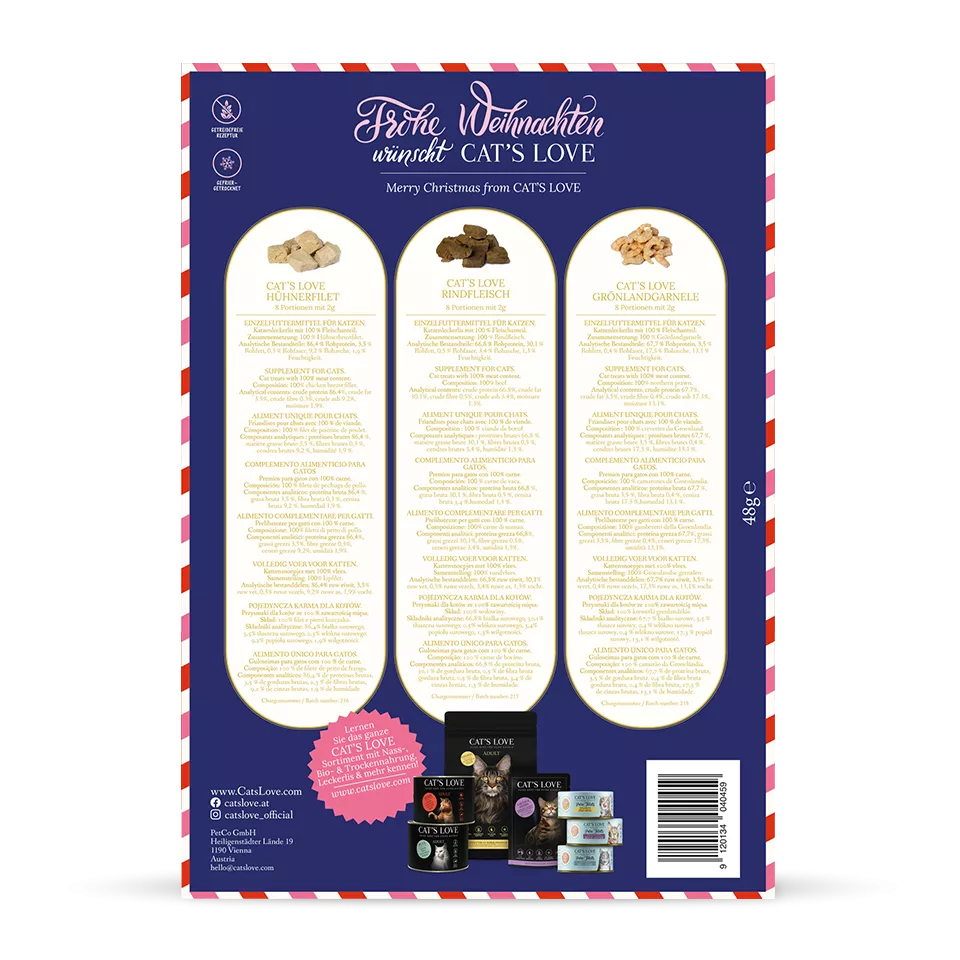 Cat's Love Adventskalender 2025 48g