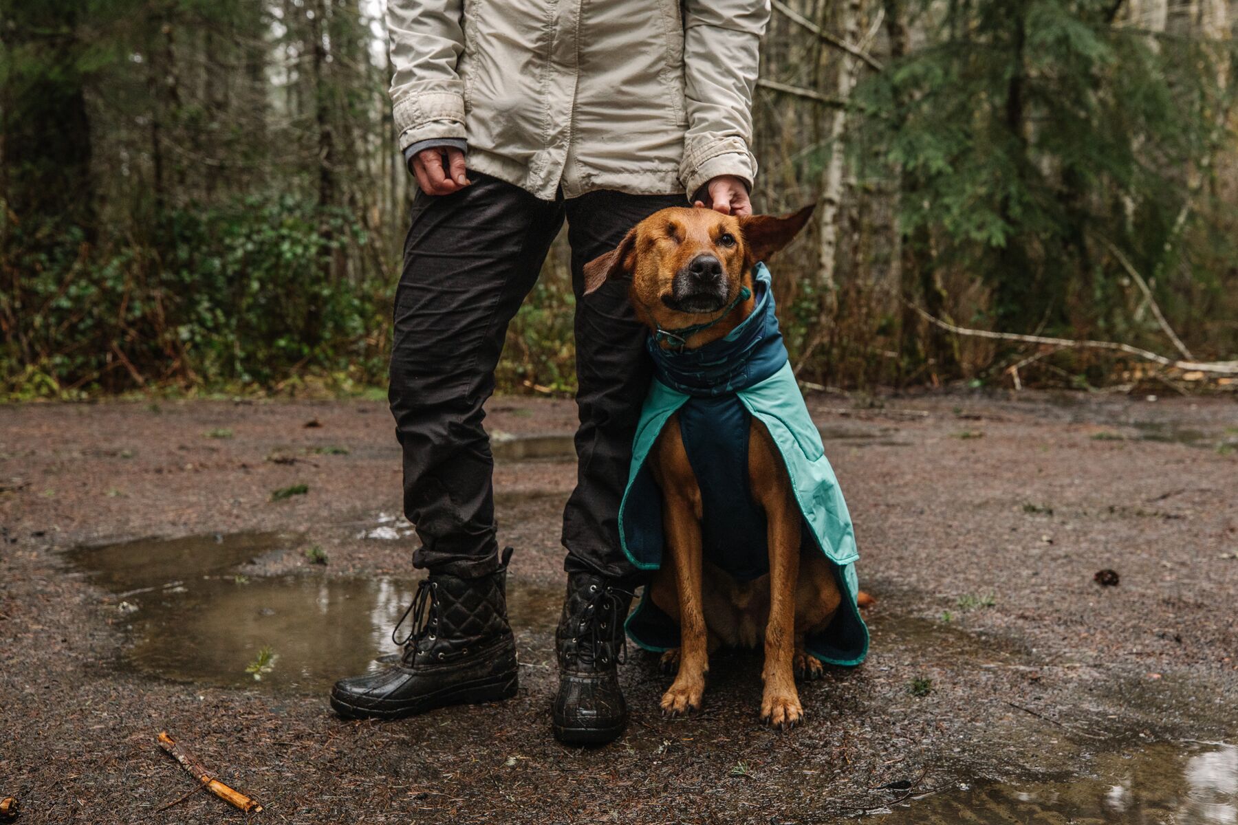 RuffWear Dirtbag™ Dog Towel Aurora Teal RuffWear Dirtbag™ Dog Towel Aurora Teal