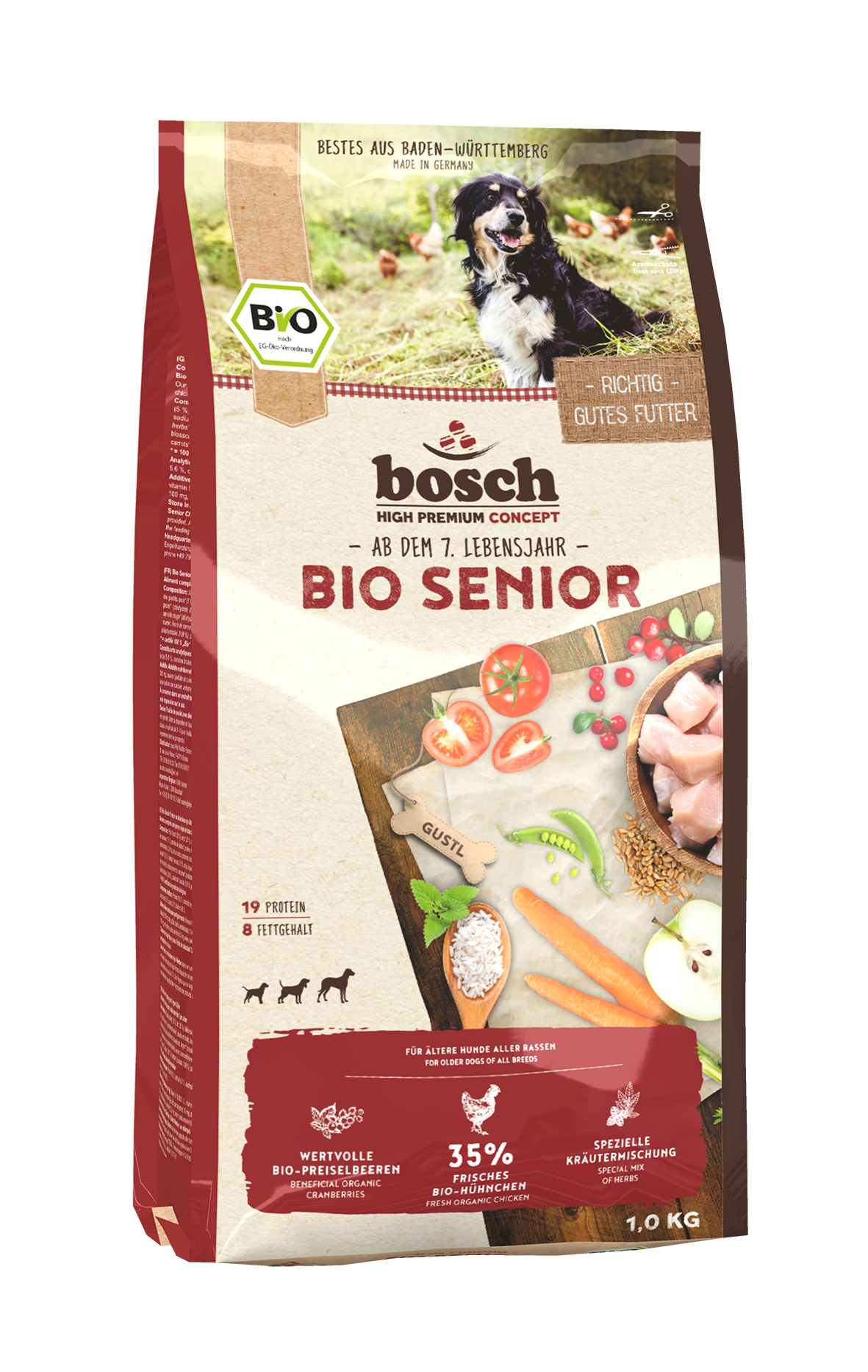 Bosch Bio Senior Hühnchen+Preiselbeere