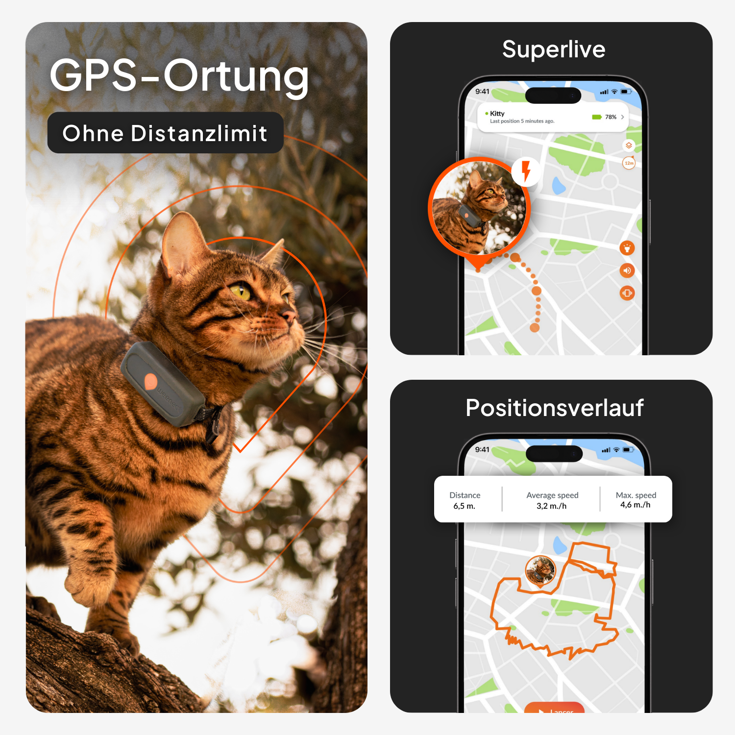 Weenect GPS-Tracker XS Cats