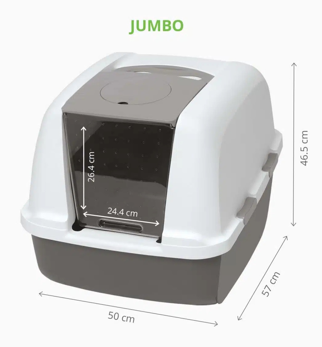 Hagen Catit Katzentoilette mit Dach jumbo