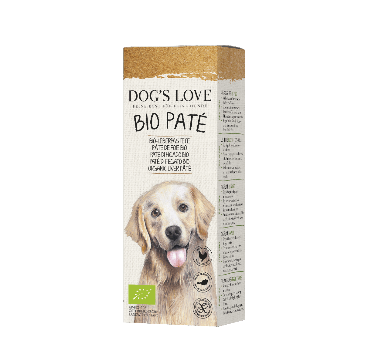 Dog's Love BIO Leberpastete / Paté 80g