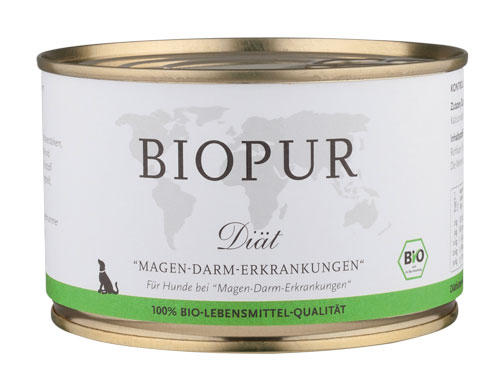 Biopur Hunde Diät-Futter - 400g Dose