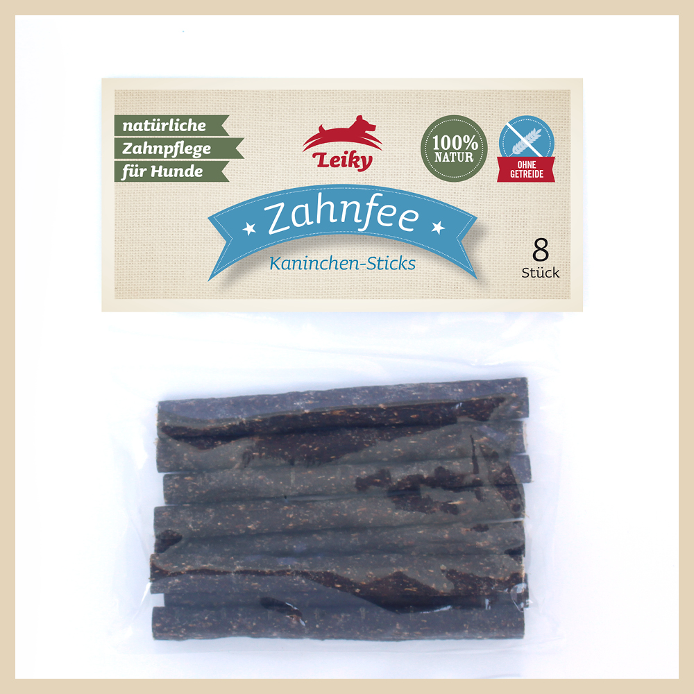 Leiky Zahnfee Kaninchen-Sticks 8 Stk.