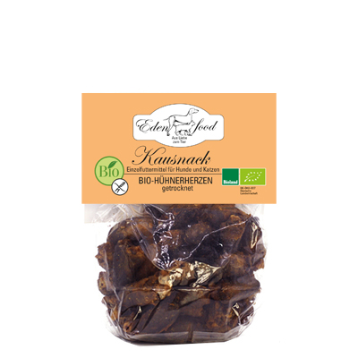 Edenfood Bio-Hühnerherzen getrocknet 100g