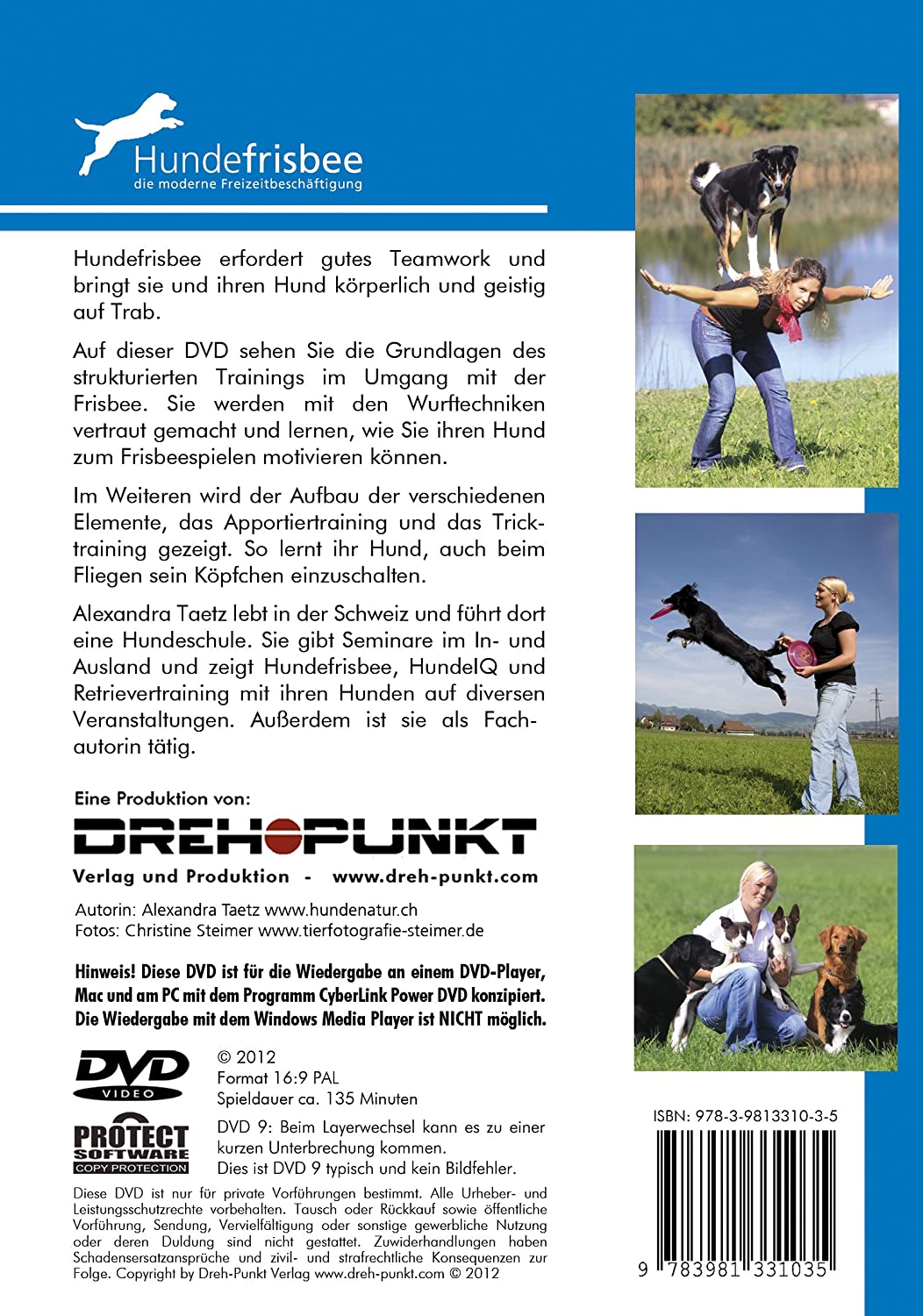 Hundefrisbee DVD [Alexandra Taetz]