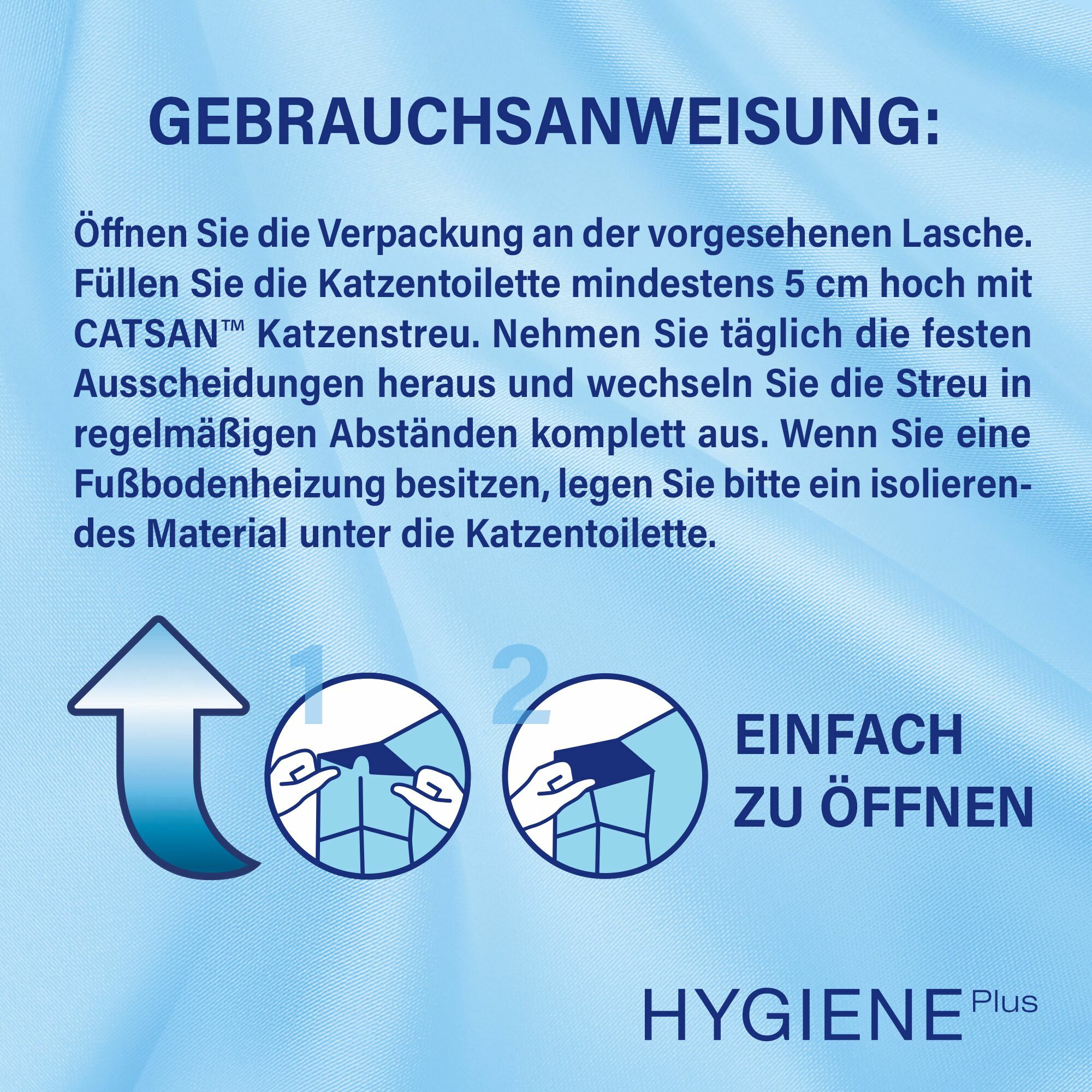 Catsan Hygienestreu Plus