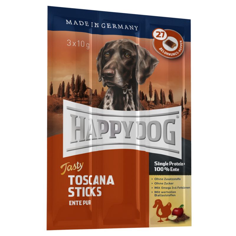 Happy Dog Snack Tasty Sticks 3 x 10g