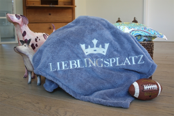 Luxusköter Hundedecke "Lieblingsplatz"