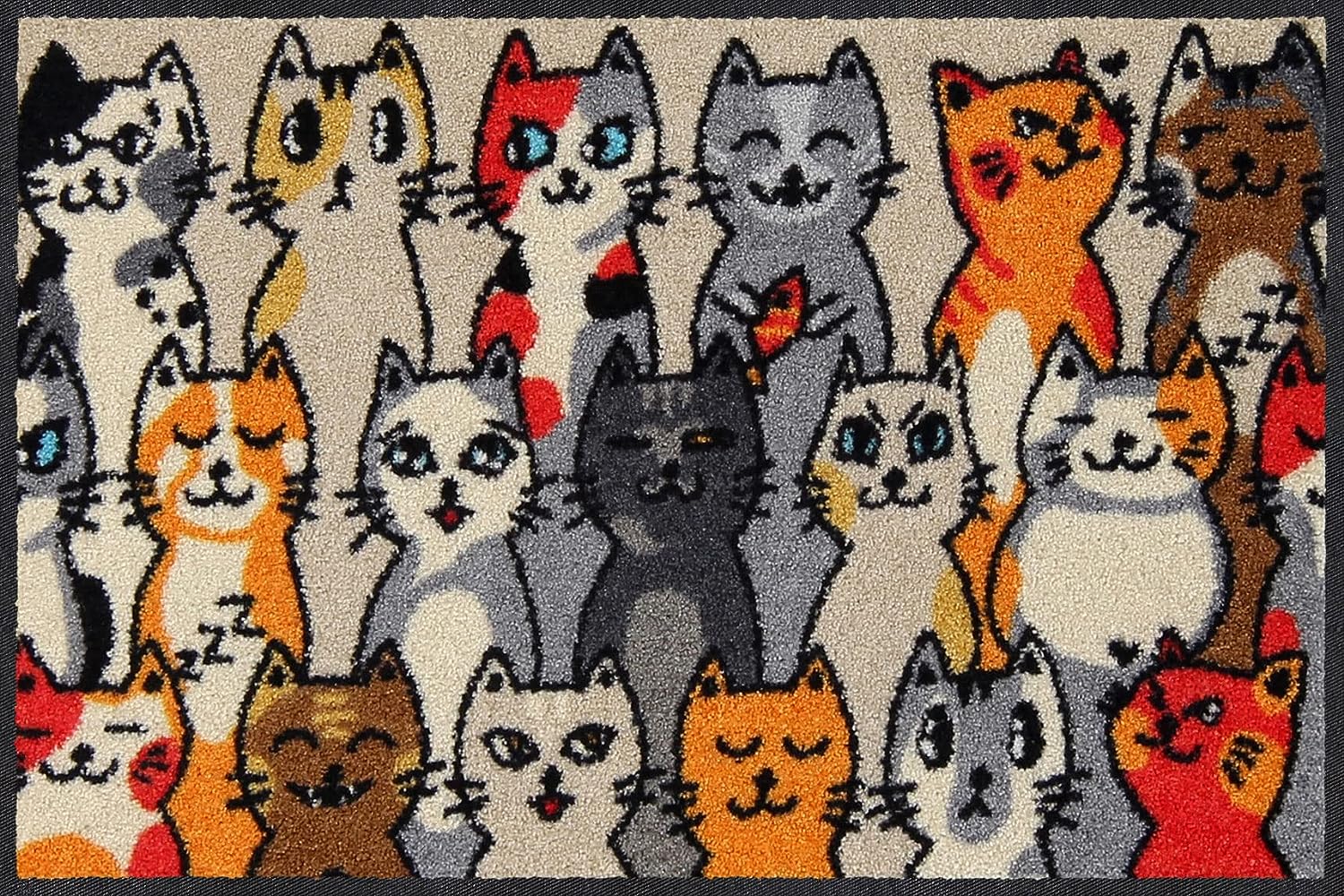 Salonlöwe Fußmatte Kitty People 50x75cm