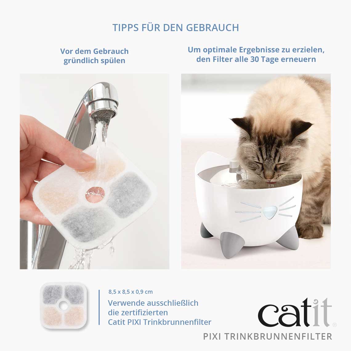 Hagen Catit Filter für Trinkbrunnen Pixi