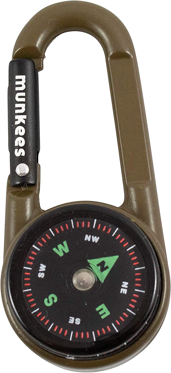 munkees Karabiner mit Thermometer