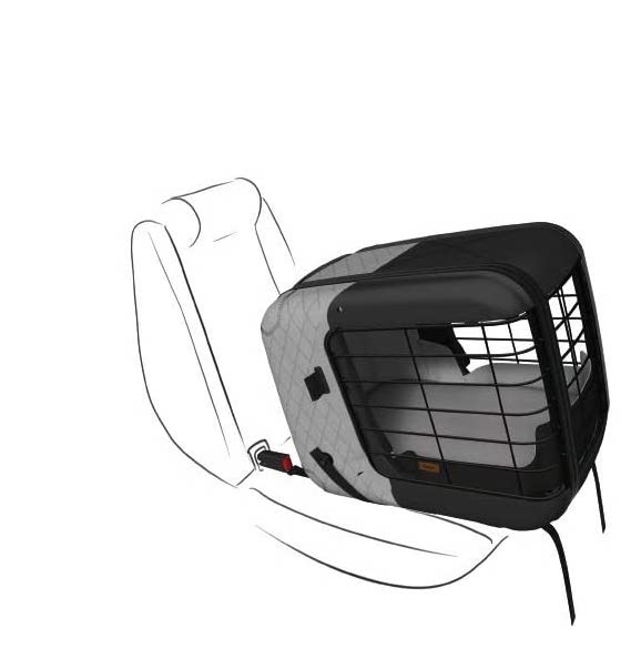 4Pets Dog ISOFIX Connector für Caree (2Stk.)