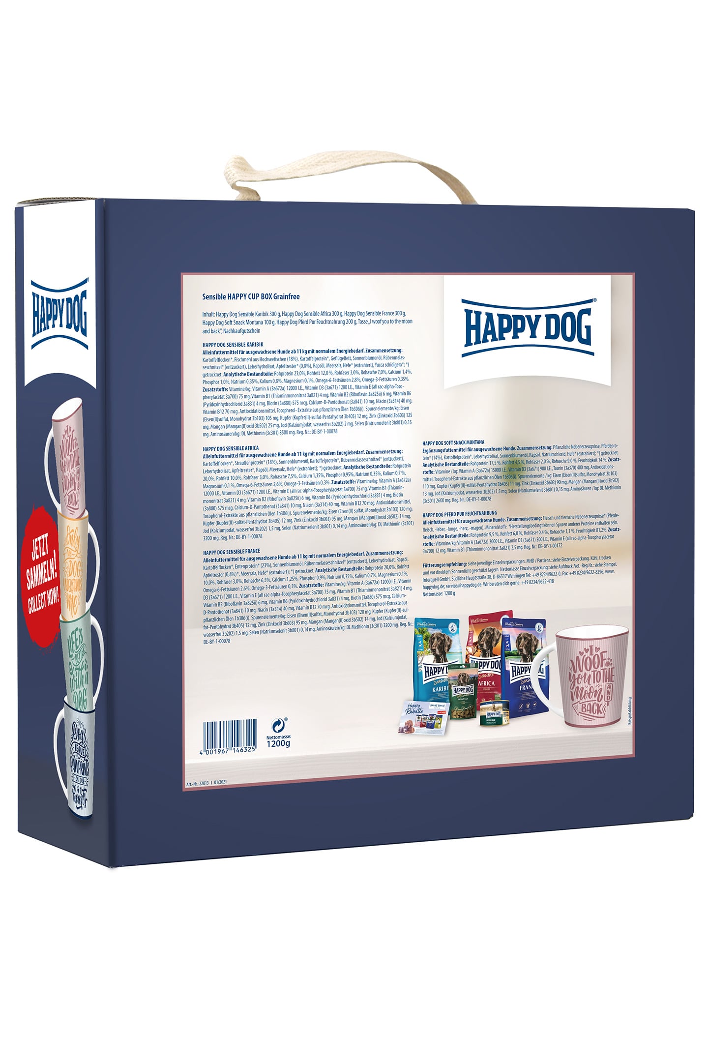 Happy Dog Sensible Cup Box Grain Free