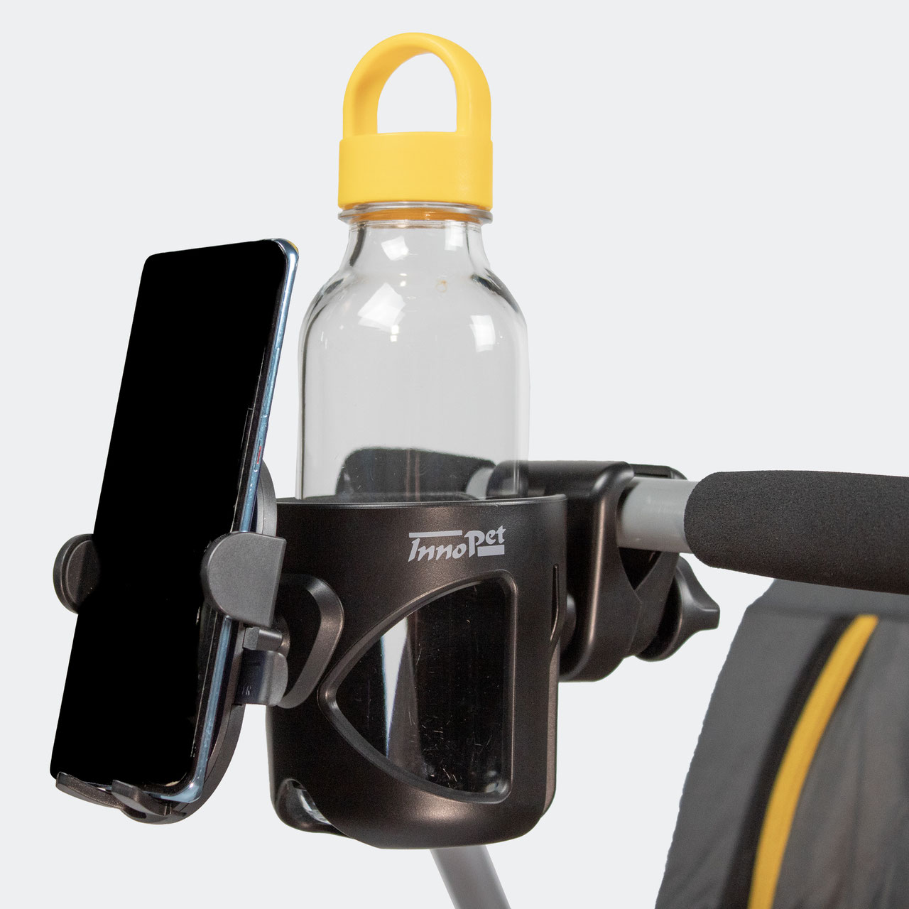 InnoPet Becher- und Smartphonehalter schwarz