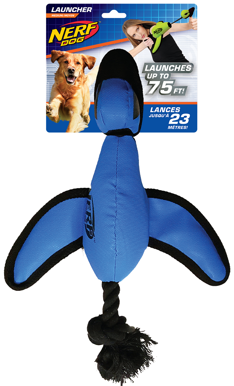 Hagen NERF Katapult-Ente, blau