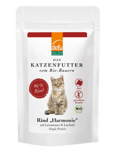 Defu Katze Harmonie Bio-Pouchies 85g