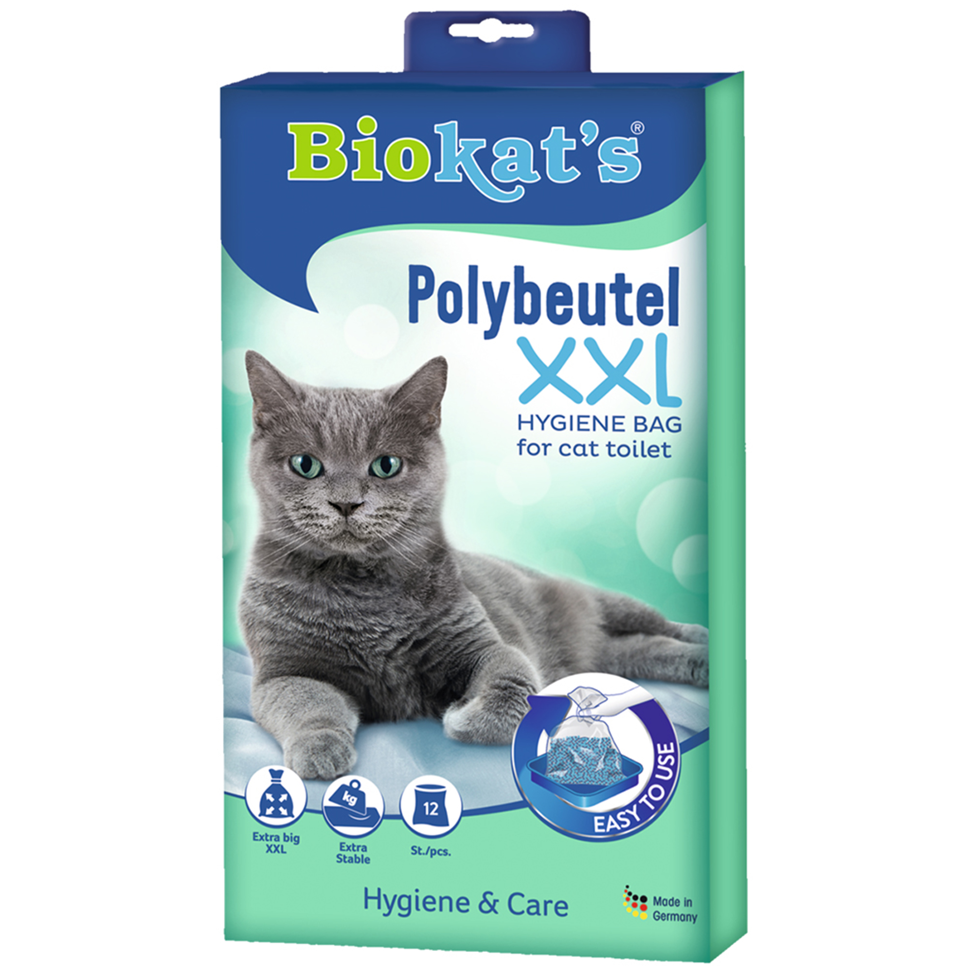 Schulze TopBox Katzentoiletten-Einlage blau