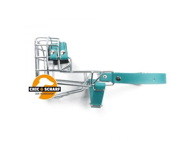 CHOPO Drahtmaulkorb American Cocker Biothane grün