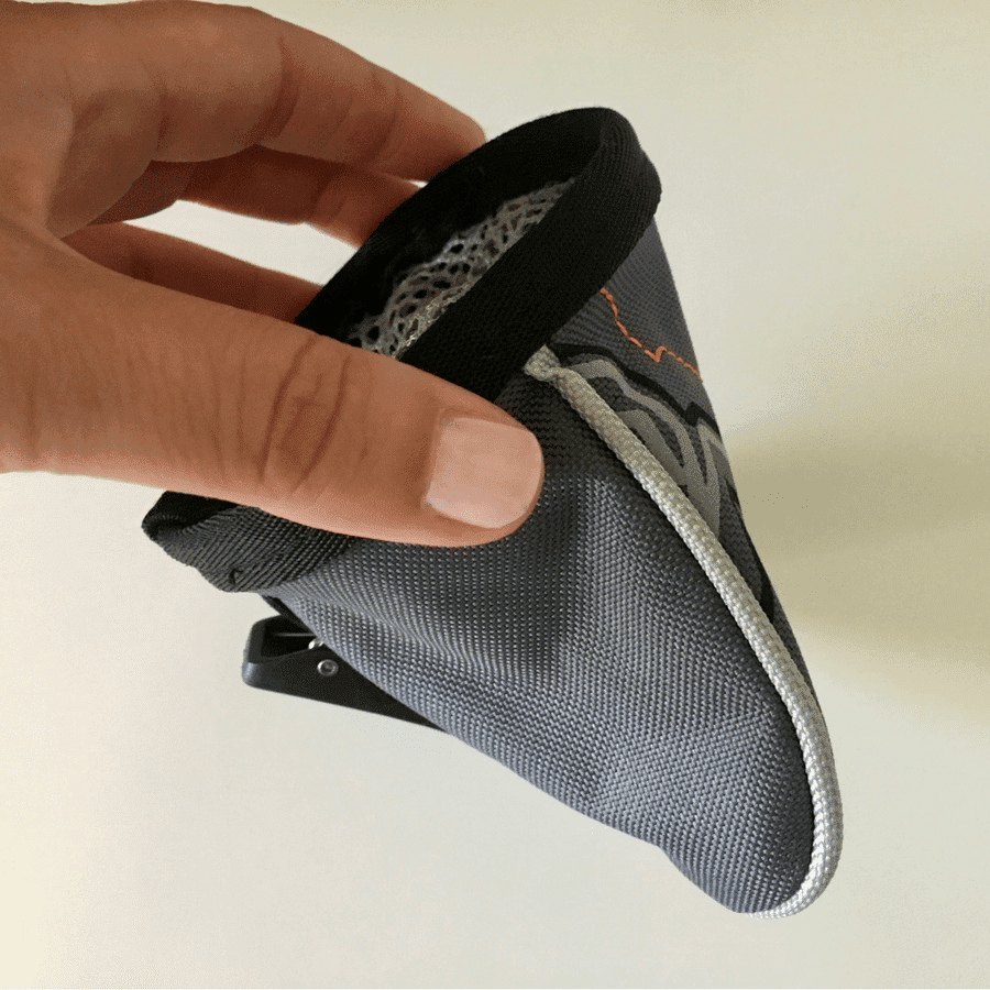 Hurtta Trick Pocket Belohnungstasche, grau