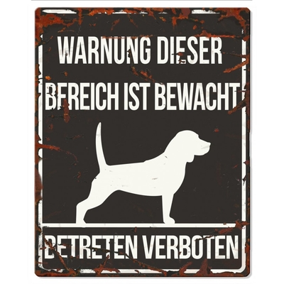 Europet Warnschild Square 20x25cm