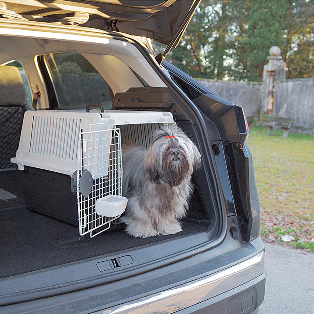 Ferplast Hunde-Transportbox Atlas - grau