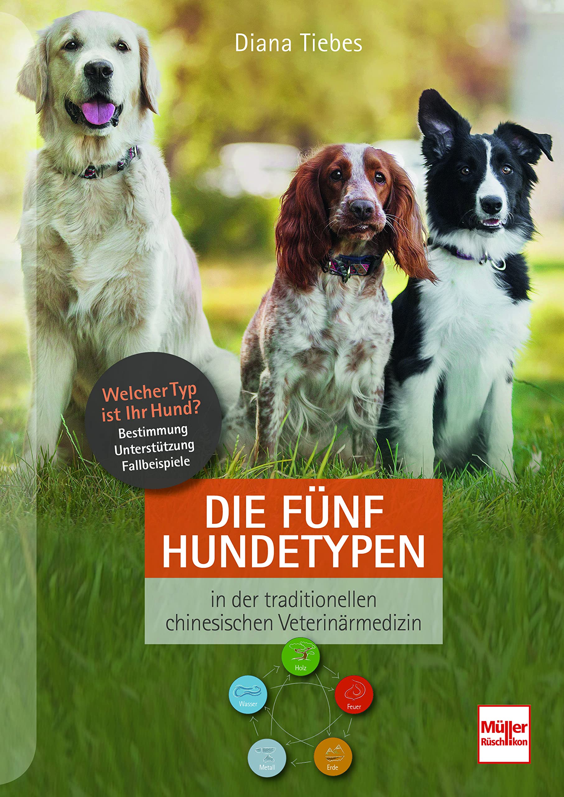 Müller-Rüschlikon - Die fünf Hundetypen in der traditionellen chinesischen Veterinärmedizin [Diana Tiebes]