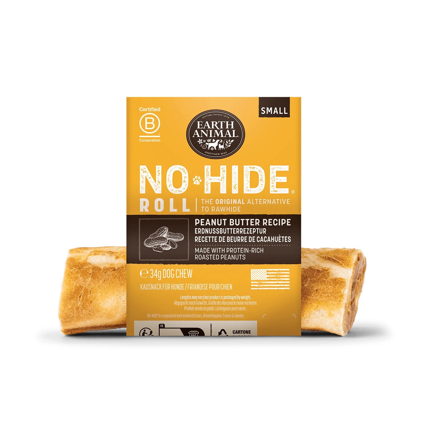 No-Hide Kausnack Erdnussbutter