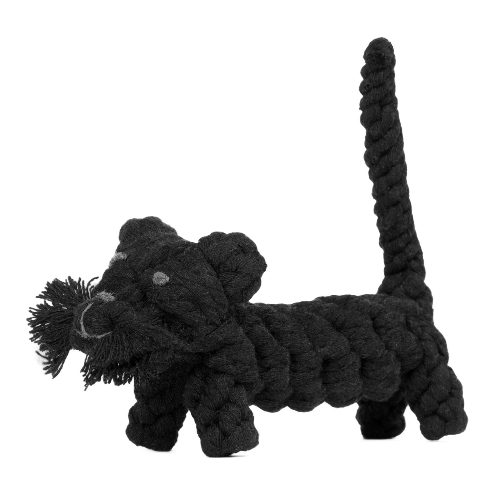 Laboni Hundespielzeug Kater Casanova schwarz 16cm