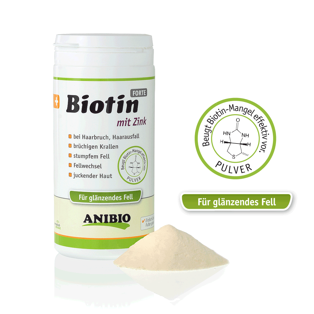 Anibio Biotin Pulver 220g