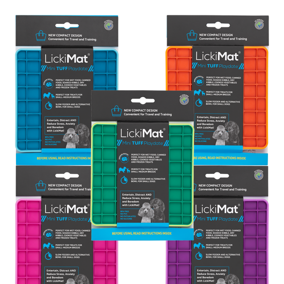 LickiMat MINI Playdate Tuff green