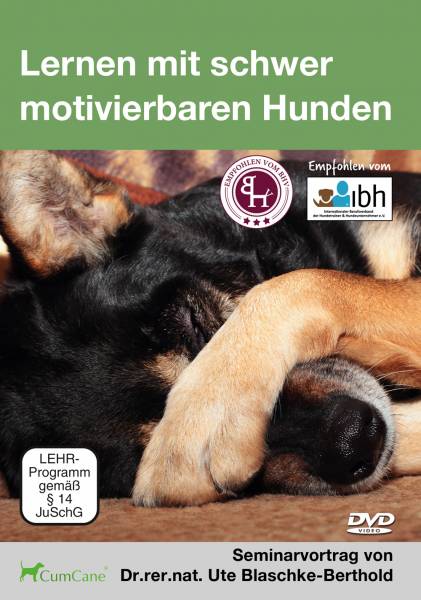 Lernen mit schwer motivierbaren Hunden DVD [Dr. Ute Blaschke-Berthold]
